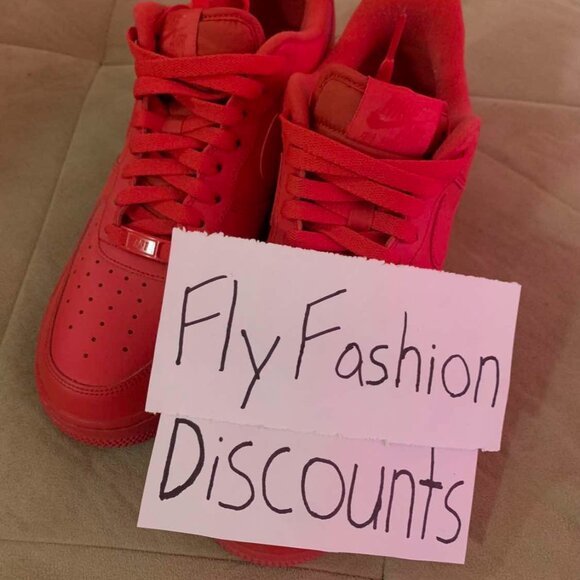 Triple Red Air Force 1 BRAND NEW - Picture 7 of 7